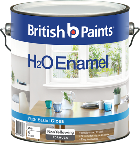 British Paints H2O Enamel Gloss