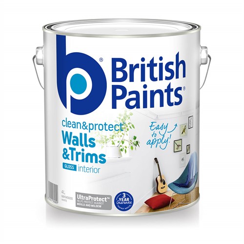 British Paints Clean & Protect Gloss